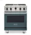 Front. Viking - 5-Series Gas Open Burner Range - Squall.