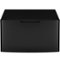 GE - 16” Laundry Pedestal with Storage Drawer for Select Washers and Dryers - Carbon Graphite-Front_Standard