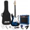 Lyxpro - Electric Guitar Kit, 39” Electric Guitar with Amp & Electric Guitar Accessories - Blue-Front_Standard