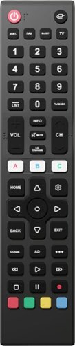 Insignia™ - Replacement Remote for LG TVs - Black