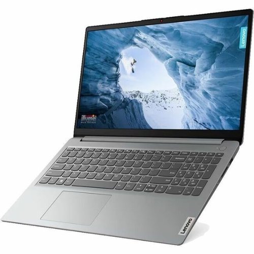  Lenovo - IdeaPad 1 15.6" FHD TN Notebook Intel Pentium Silver N6000 4GB RAM 128GB eMMC Cloud Grey - Gray