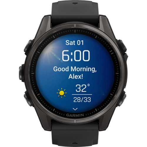 Garmin fēnix 8 AMOLED Sapphire  GPS Smartwatch 43mm Fiber-reinforced polymer - Carbon Gray DLC Titanium HOW TO BUY