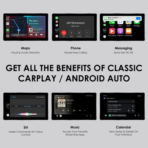 Rexing CPW-22 Wireless CarPlay & Android Auto Adapter for iPhone (iOS 10+) and Android (Android 11+) - Black BUY IN MIDDLE EAST