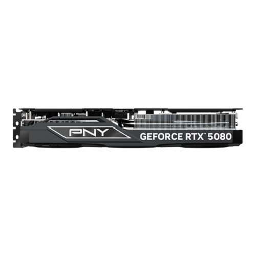 PNY GeForce RTX 5080 16GB OC GDDR7 PCI Express 5.0 Graphics Card with Triple Fan - Black WORLDWIDE DELIVERY
