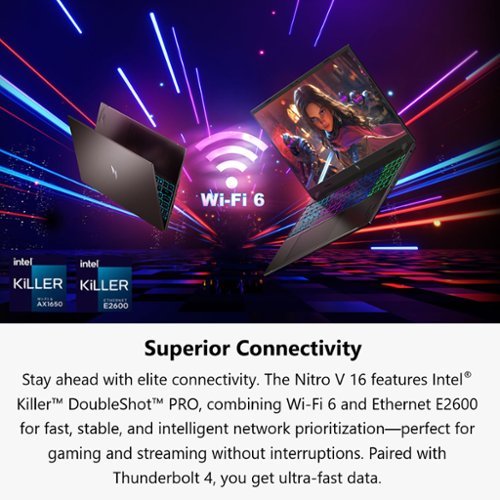 Acer Nitro V – 16 WUXGA 165Hz Gaming Laptop - Intel Core 7 240H 2024 - NVIDIA GeForce RTX 5060 – 16GB Memory – 512GB Storage - Obsidian Black HOW TO BUY