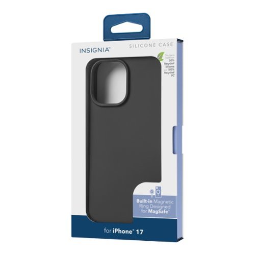 Insignia™ Silicone Case with MagSafe for Apple iPhone 17 - Black BUY IN AUSTRALIA