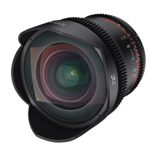 Rokinon - CINE DSX 14mm T3.1 Cinema Lens Canon RF - Black