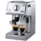 De'Longhi - 15-Bar Pump Espresso and Cappuccino Machine - Stainless Steel-Front_Standard