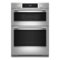 KitchenAid - 30" Built-In Electric Convection Combination Smart Wall Oven with Microwave and Assisted Cook Cycles - Stainless Steel-Front_Standard
