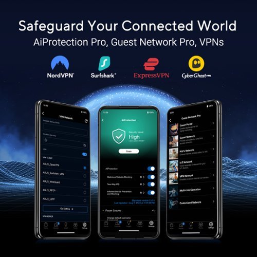 ASUS RT-BE86U BE6800 Dual-Band Wi-Fi 7 Router - Black GLOBAL SHIPPING