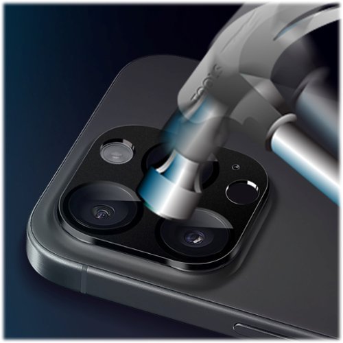 SaharaCase ZeroDamage Camera Lens Protector for Apple iPhone 15 Pro and iPhone 15 Pro Max (2-Pack) - Black WHERE TO BUY