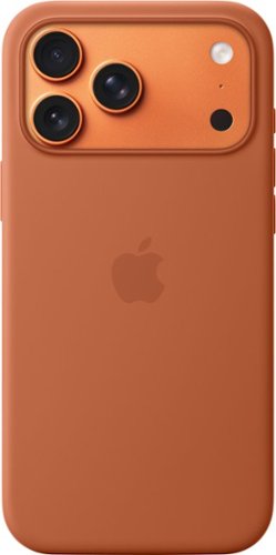 Apple - iPhone 17 Pro Max Silicone Case with MagSafe - Terra Cotta