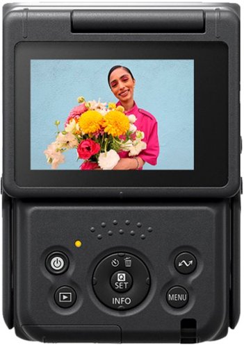 Canon PowerShot V10 4K Video 20.9-Megapixel Digital Camera for Vloggers and Content Creators - Black GLOBAL SHIPPING