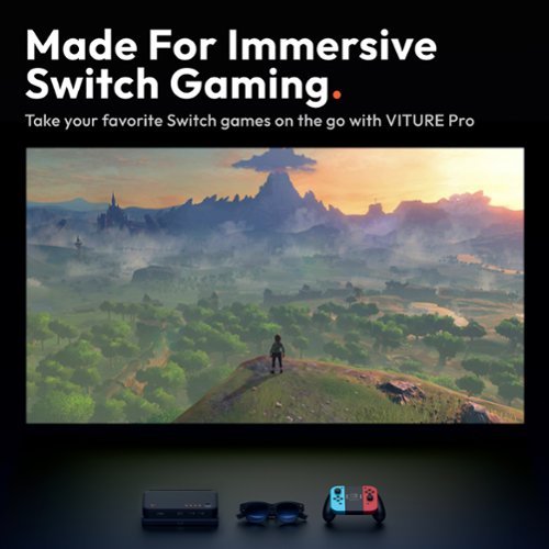 VITURE Pro Mobile Dock - Immersive XR Experience for Switch 2, Co-op Stream & Play, 2D/3D Content - Black SHOP ONLINE