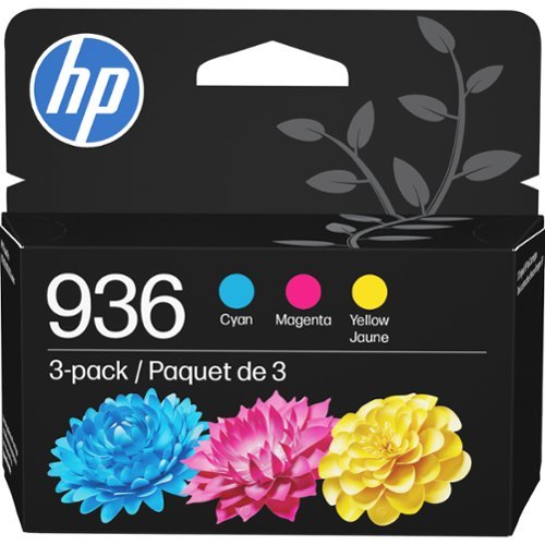 HP - 936 3-Pack Standard Capacity Ink Cartridges - Cyan/Magenta/Yellow-Front_Standard 