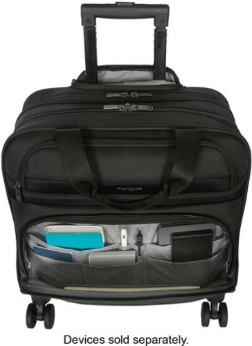 Targus 16 4-Wheel Rolling Laptop Case - Black SHOP ONLINE