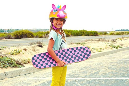 Raskullz Super Rainbow Corn  Helmet for Bike and Scooter - Toddler - Pink Rainbow WHERE TO BUY