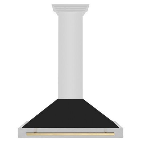 ZLINE Autograph Edition - 35 inches - Externally Vented - Wall Range Hood - Matte Black