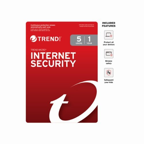 Trend Micro - Internet Security - Chrome, Mac OS, Windows [Digital]