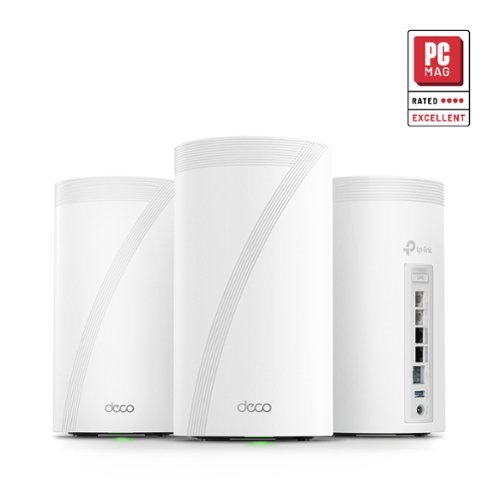 TP Link Deco 7 Elite BE22000 Tri Band Wi Fi 7 Whole Home Mesh