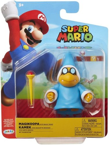 Jakks Pacific Super Mario Bros. 4 Inch Action Figure | Magikoopa w