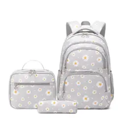 Daisy-grey-Daypack Backpacks
