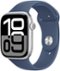 Refurbished Excellent - Apple Watch Series 10 Aluminum 46mm A3003 (GPS + Cellular) - Silver - (2024)-Front_Standard
