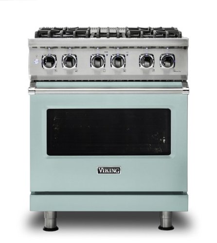 Viking - 30-Inch Dual Fuel Freestanding Range - Splash-Front_Standard 