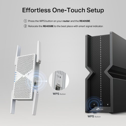 TP-Link BE6500 Wi-Fi 7 Range Extender - White BUY ONLINE