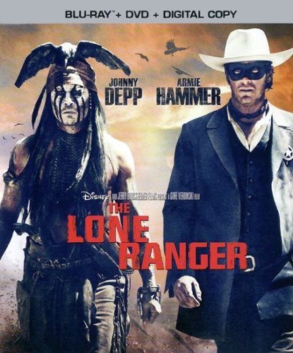  The Lone Ranger [2 Discs] [Includes Digital Copy] [Blu-ray/DVD] [2013]