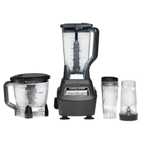 Ninja - Mega Kitchen System 72-Oz. Blender - Black-Front_Standard 