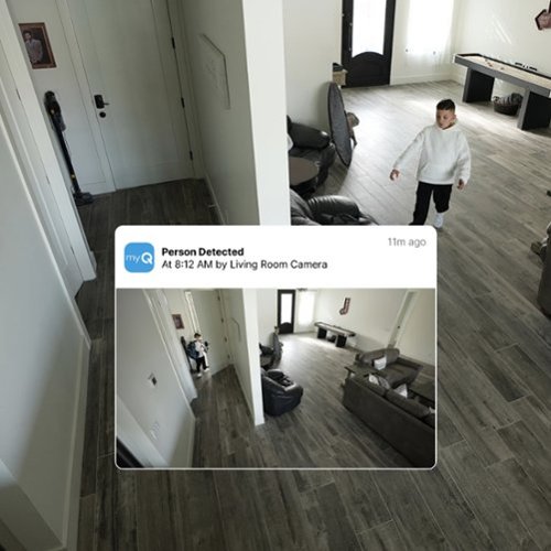 CHAMBERLAIN MYQ SMART INDOOR HOME SECURITY CAMERA - WHITE WHERE TO BUY