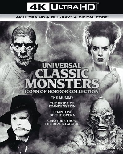 Universal Classic Monster Movies Collection [4K Ultra HD Blu-ray/Blu-ray]