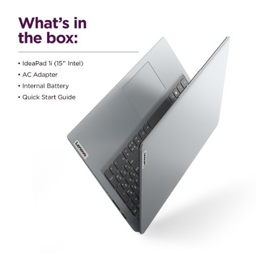 Lenovo Ideapad 1 15.6 HD Laptop - Intel Celeron N4500 - 4GB Memory - 128GB eMMC - Cloud Grey BUY ONLINE