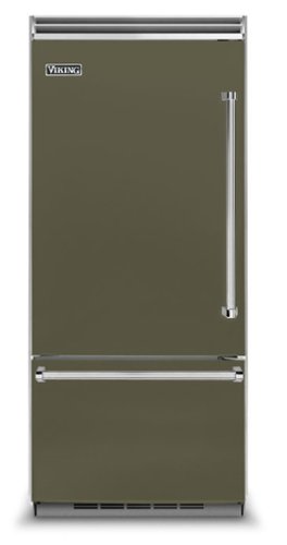 Viking - 5 Series Quiet Cool 20.4 Cu. Ft. Bottom-Freezer Built-In Refrigerator - Martini