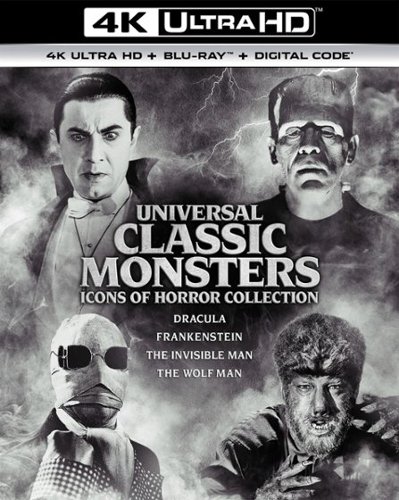  Universal Classic Monsters: Icons of Horror Collection - 4K Blu-Ray [Standard] [4K Ultra HD Blu-ray]