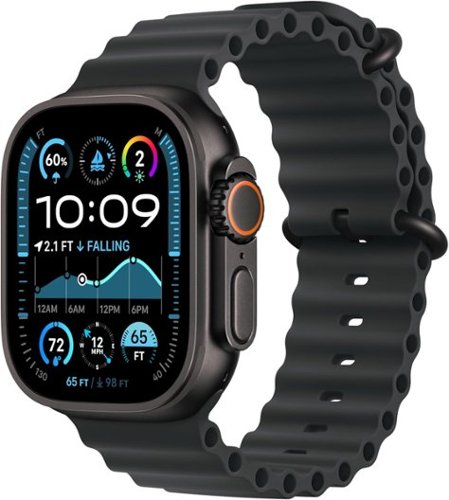 Apple Watch Ultra 2 (2023) Titanium 49mm A2986  (GPS + Cellular) - Black - (2023)-Front_Standard 