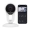 Geeni - Aware Indoor HD Wi-Fi Wireless Network Surveillance Camera - Black/White-Front_Standard