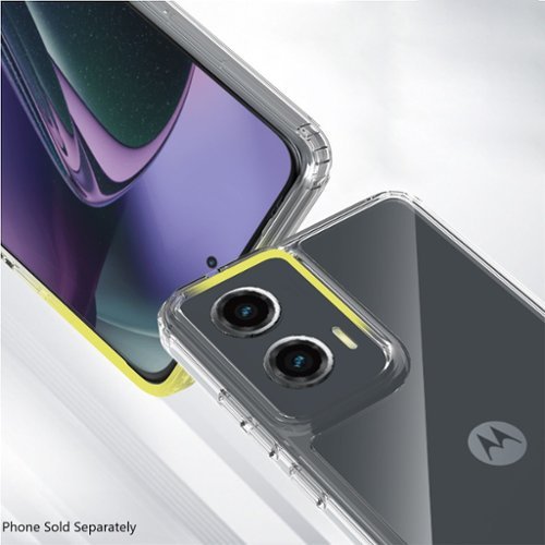 SaharaCase Inspire Series Hard Shell Case for Motorola G Stylus 5G (2024) - Crystal Clear SHOP ONLINE