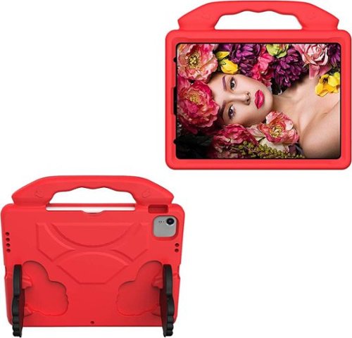 SaharaCase SHOCK KidProof Case for Apple iPad Air 10.9 (4th Generation 2020 and 5th Generation 2022) - Red SHOP ONLINE