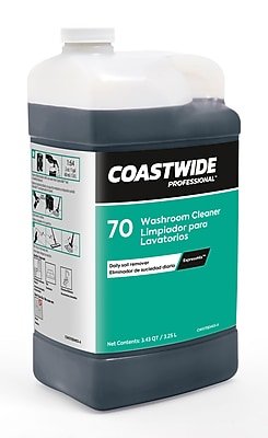 Coastwide Professional - Washroom Cleaner 70 Concentrate for ExpressMix, 3.25L, 2/Carton (CW7003EM-A)