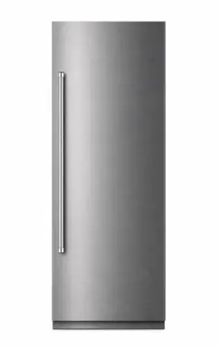 Front. Kucht - KUCHT Professional 30 in. Built-In Refrigerator in Custom Panel Ready - Stainless Steel Panel and Handle Included - Stainless Steel.