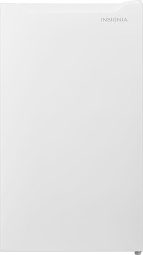 Insignia™ - 3.3 Cu. Ft. Mini Fridge with Door Storage and ENERGY STAR Certification - White