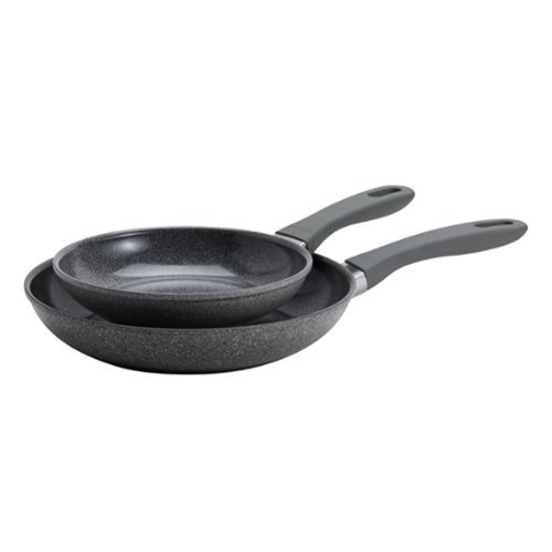 ZWILLING - Parma Plus Ceramic 2-pc Aluminum Ceramic Nonstick Fry Pan Set - Gray-Front_Standard 