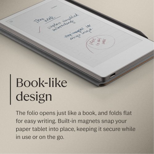 reMarkable Paper Pro Move - Premium leather Book Folio for your 7.3'' paper tablet - Brown WHERE TO BUY