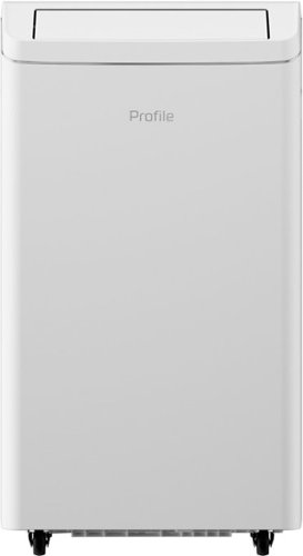 GE Profile - 450 Sq. Ft. 10,000 BTU Smart Portable Air Conditioner with Inverter Technology for Energy Savings - White