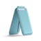 Satechi - Magnetic MagSafe Wallet - Double Flap Stand, 4 Card Slots, NFC Pass-Through, for iPhone 17/16/15/14/13/12 - Light Blue-Front_Standard
