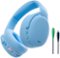 Skullcandy - Crusher ANC 2 Over - the - Ear Noise Canceling Wireless Headphones - Preppy Blue-Front_Standard