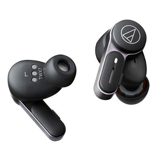 Audio Technica ATH TWX7 Truly Wireless Earbuds Gray ATH-TWX7GY