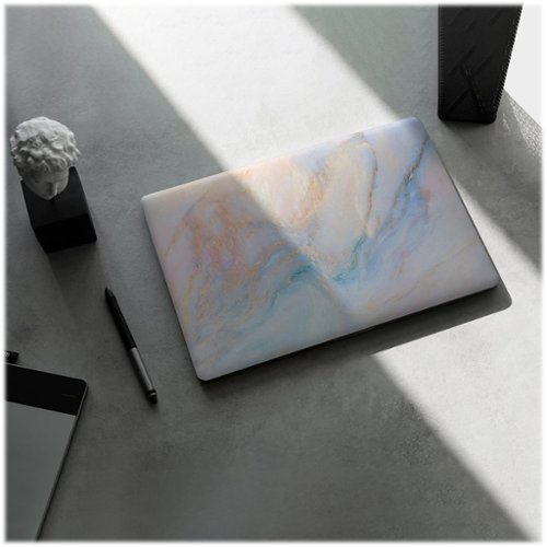 SaharaCase Hybrid-Flex Arts Case for Apple MacBook Air 13 M1 Chip Laptops - Marble Blue SHOP ONLINE